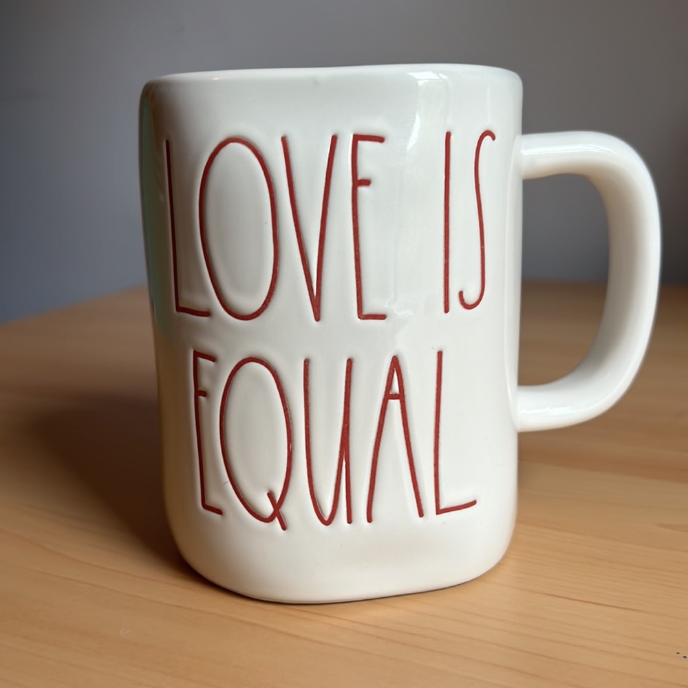RAE DUNN  Love is Equal NWOT mug coffee cup - Picture 4 of 4
